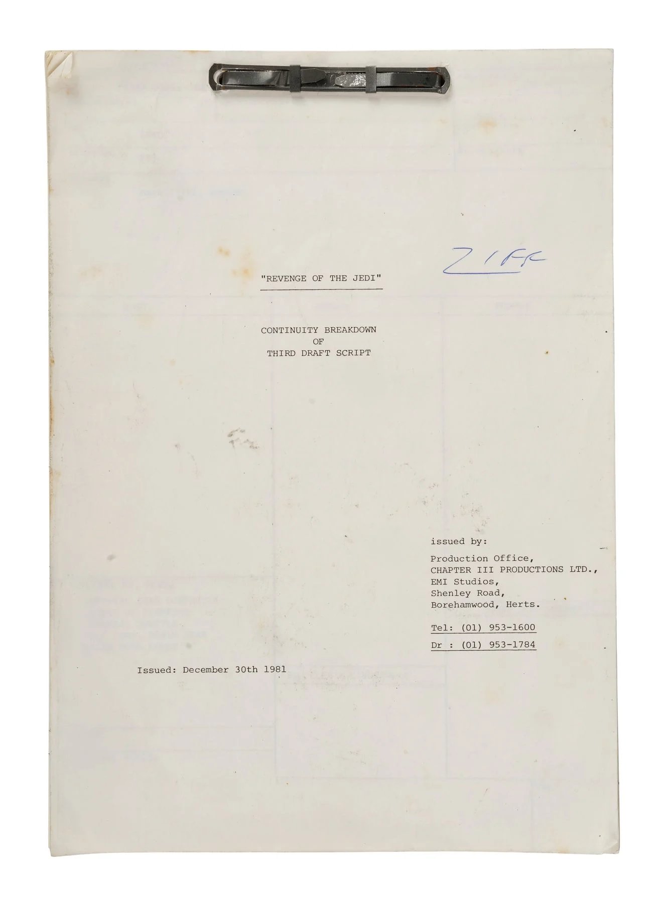 Script de continuité (1)