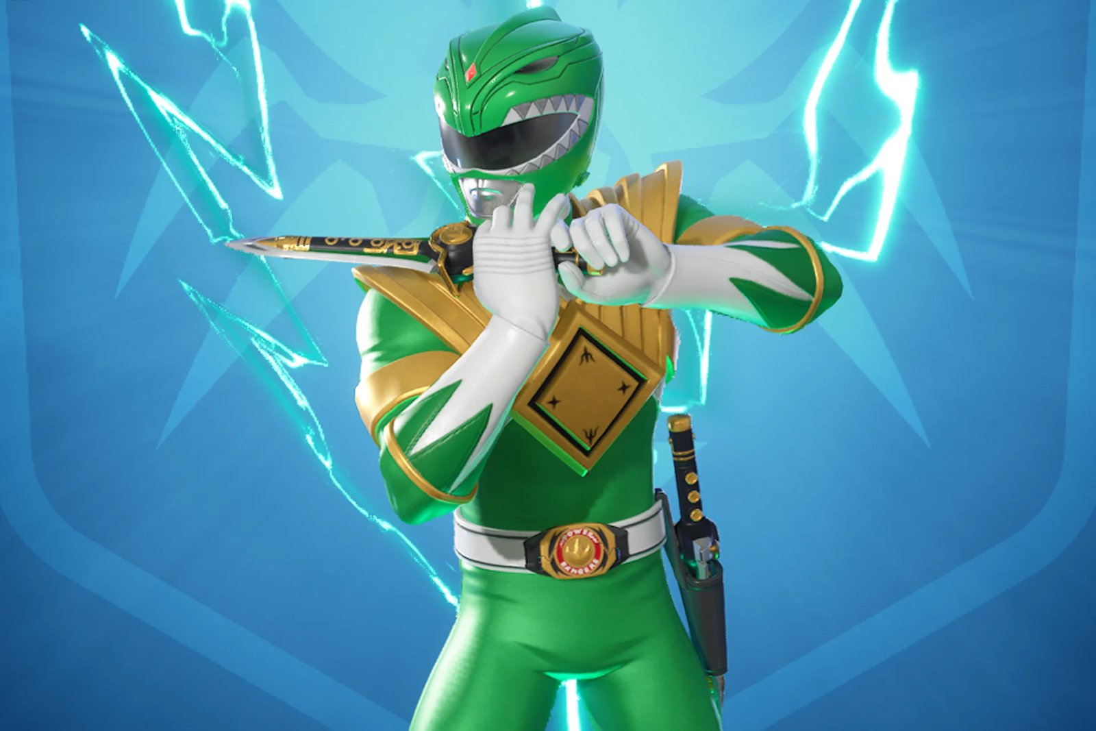 Fortnite Power Rangers Ranger vert