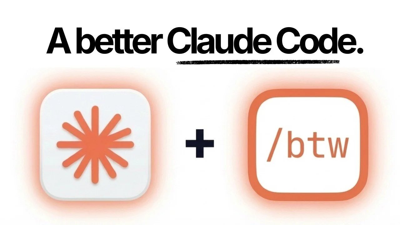 Claude Code /btw Feature : multitâche sur le panneau latéral dans un ...