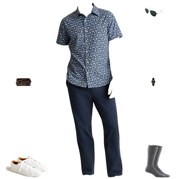 1S4O Bonobos 42126 Classiques décontractés par temps chaud