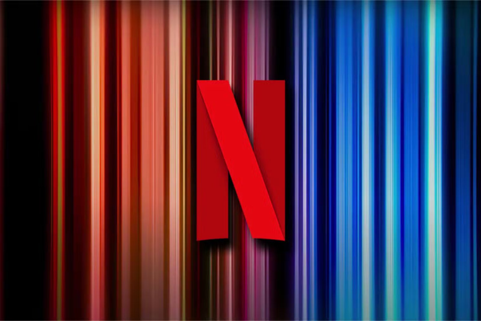 Animation du logo de Netflix.