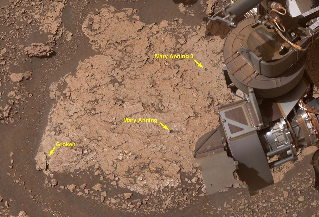 Exemple de site CuriOSity Rover