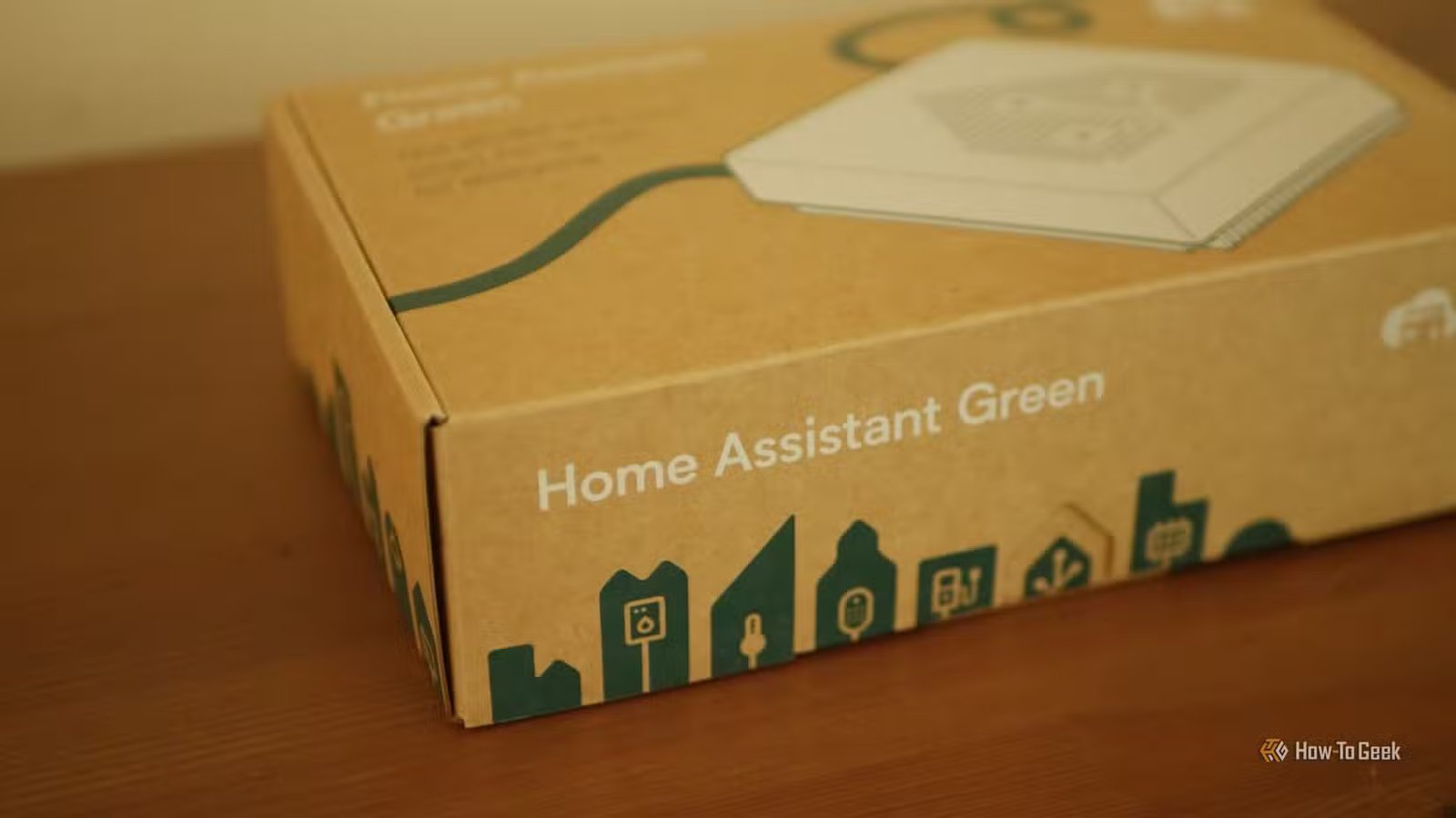 La box pour Home Assistant Green.