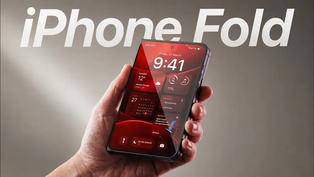 La maquette de l'iPhone 18 Pro semble presque inchangée, conservant les mêmes bords plats et le même style de bosse de caméra.