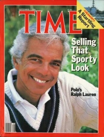 Ralph Lauren en couverture de Time