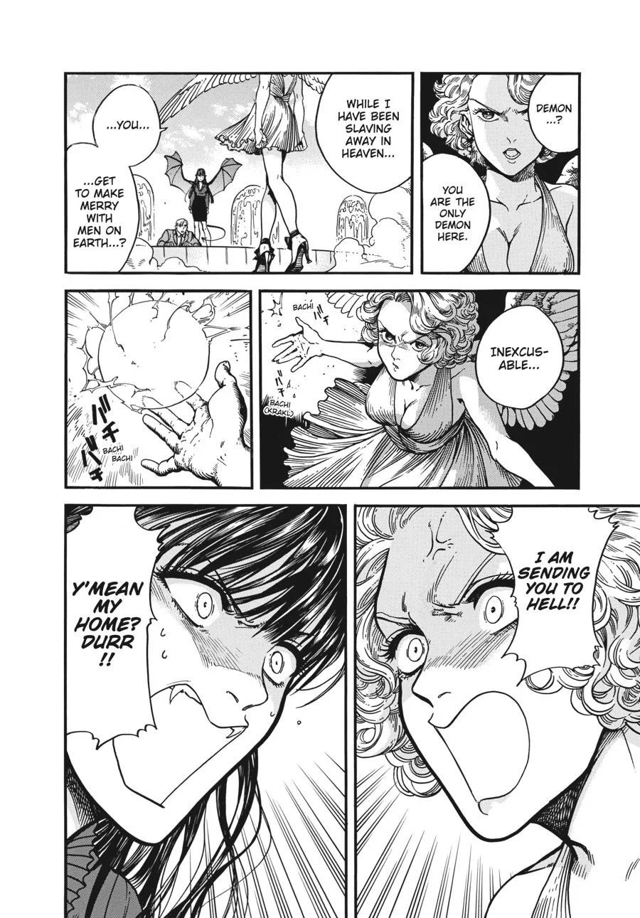 Eniale & Dewiela page panga des deux dames se disputant.