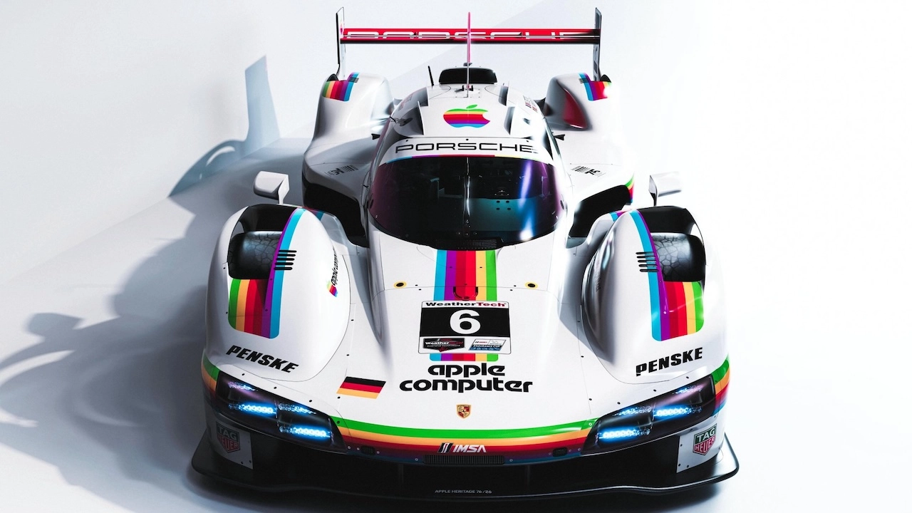 Livrée Porsche Apple