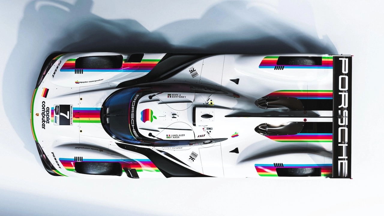 Livrée Porsche Apple
