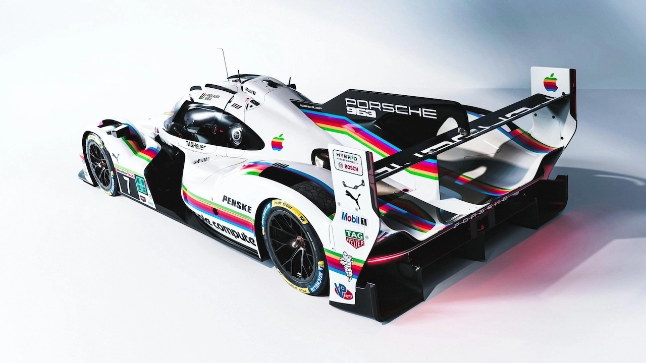 Livrée Porsche Apple
