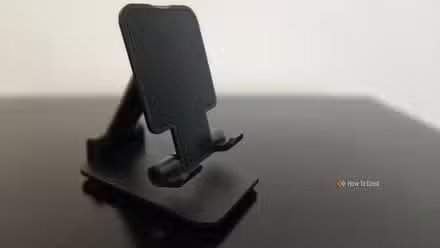Un support de téléphone pliable
