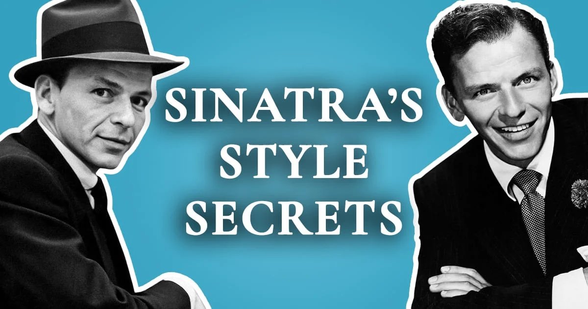 Voici le secret qui explique pourquoi Frank Sinatra était si élégant !