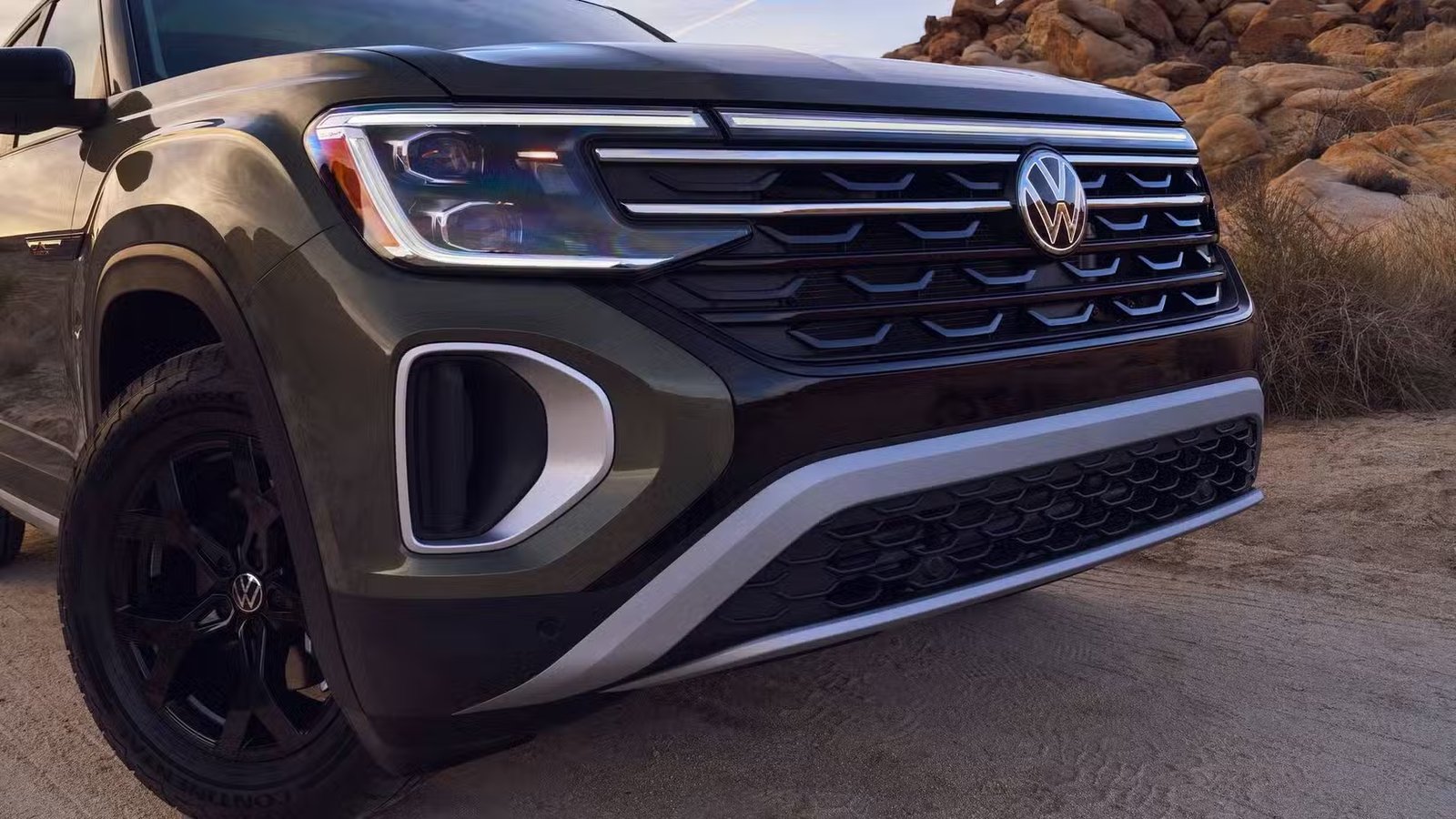 Partie avant du Volkswagen Atlas 2026