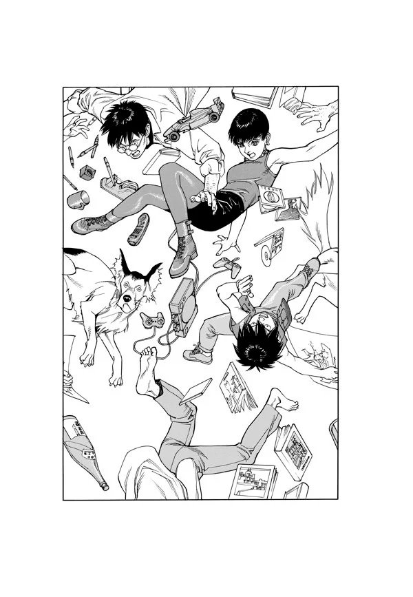 Illustration de l'opus par Satoshi Kon