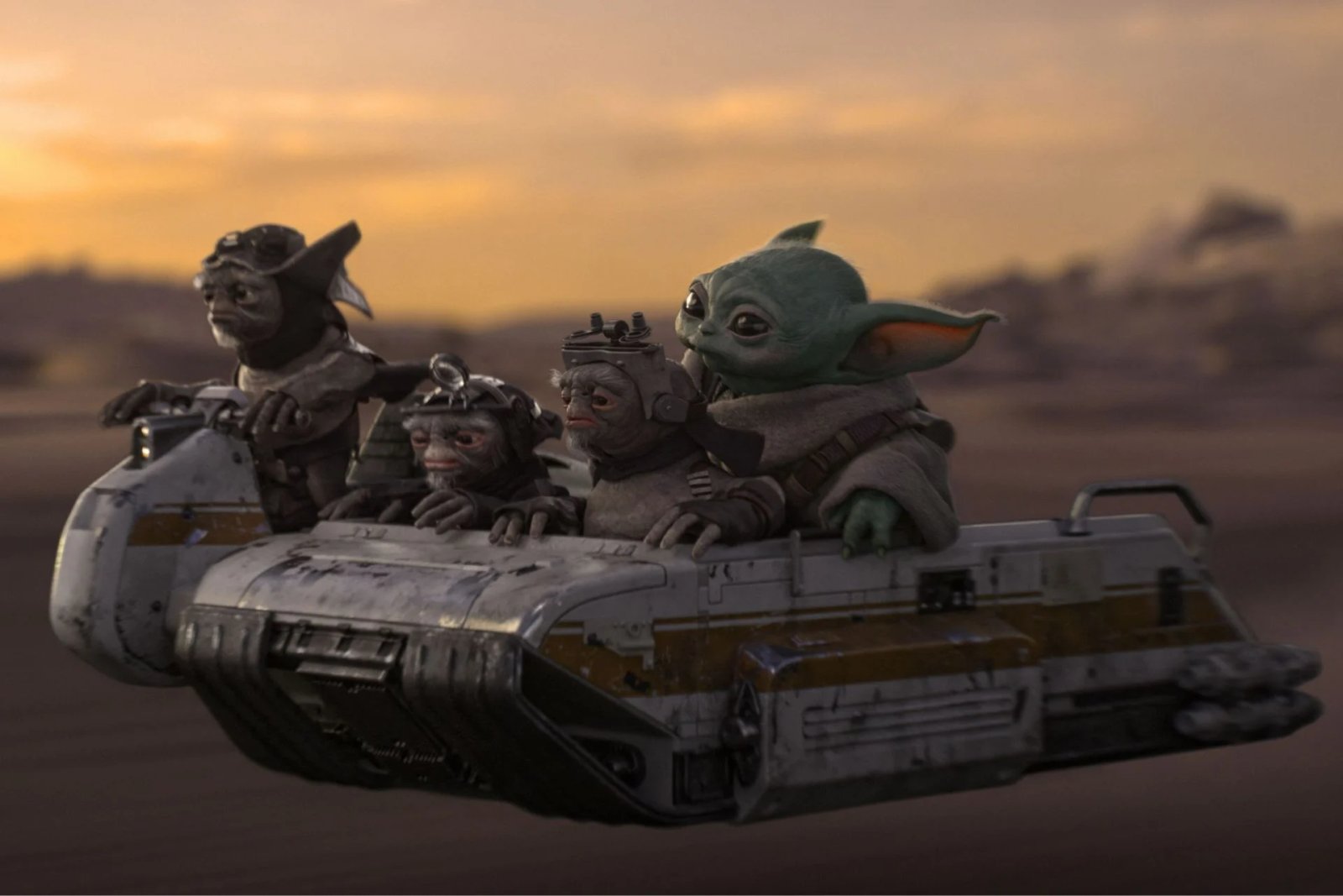 Star Wars Mandalorien Grogu Anzellans