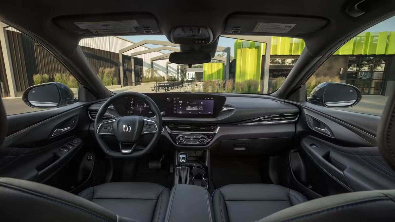 Plan intérieur du tableau de bord d'une Buick Envista 2024