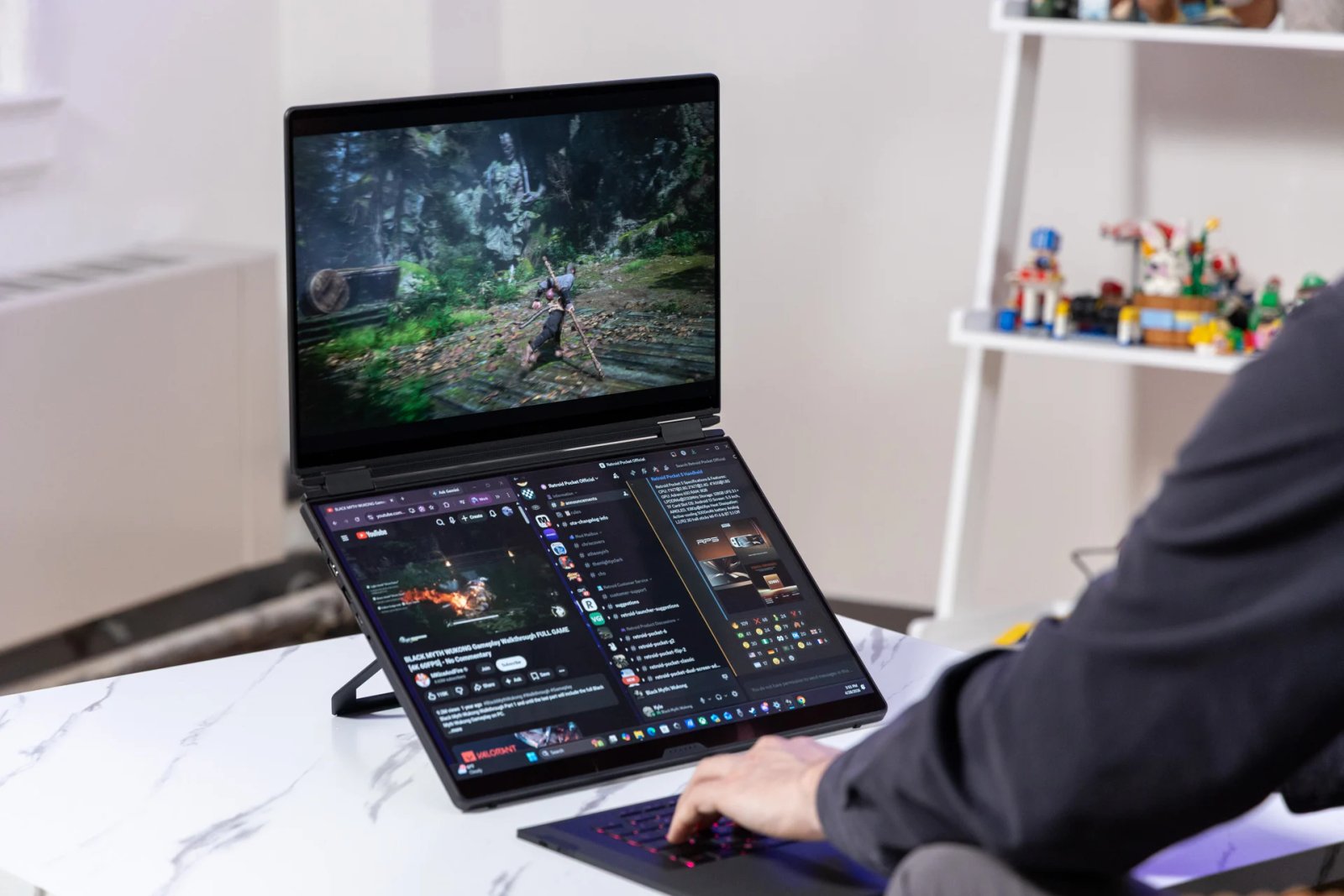 Test de l'Asus Rog Zephyrus Duo 02