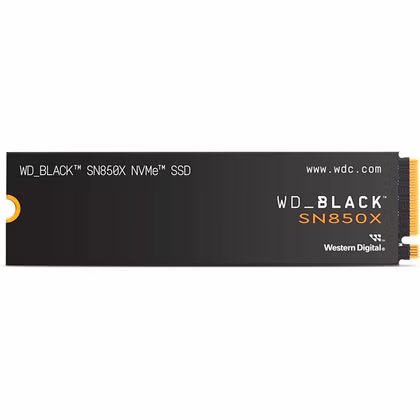 SSD WD_BLACK 2 To sur fond blanc.