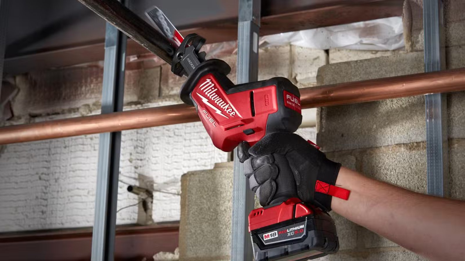 Tuyau de coupe Milwaukee M18 hackzall