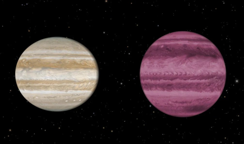 Comparaison de Jupiter Gj504b