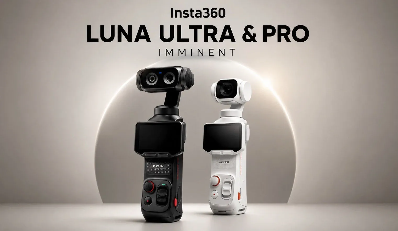 Créateur de contenu vlogging avec la caméra Insta360 Luna Pro