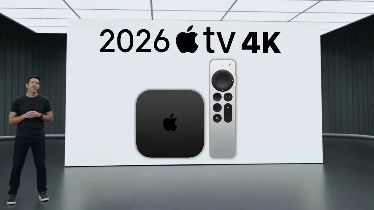 Interface Apple TV avec intégration Siri