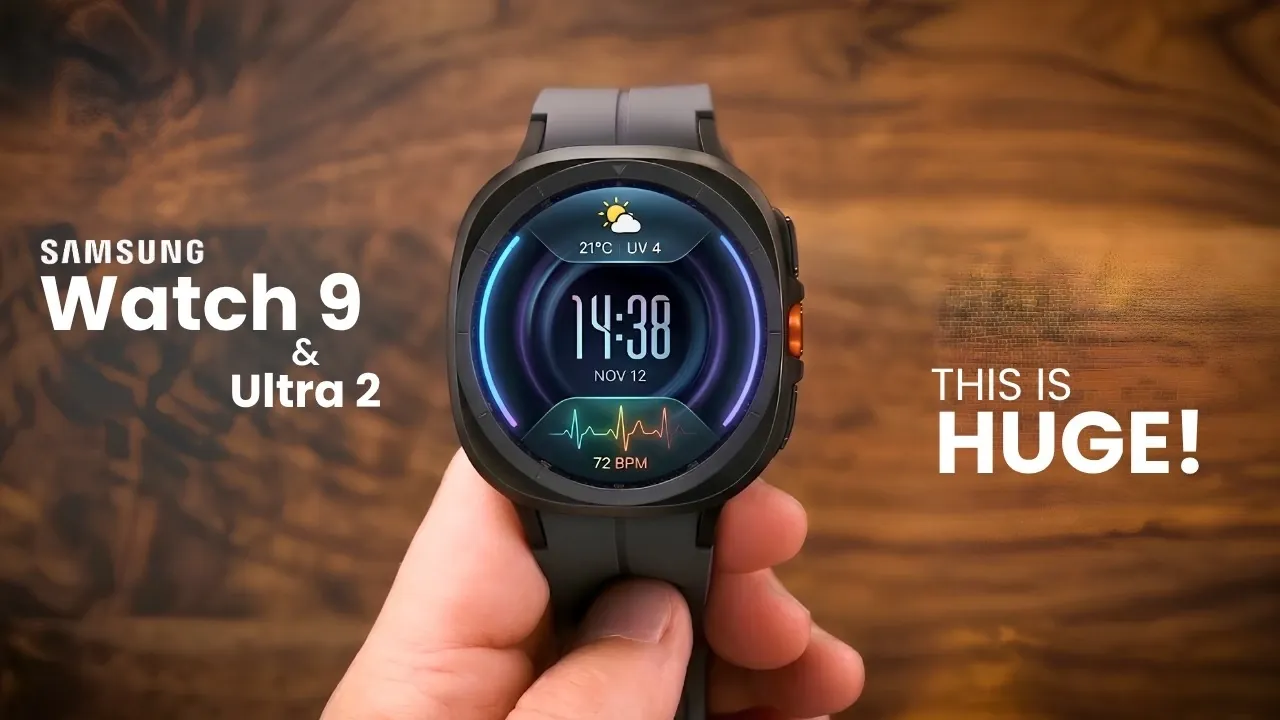 Nouvelles options de couleurs noir argent et beige pour la Galaxy Watch 9