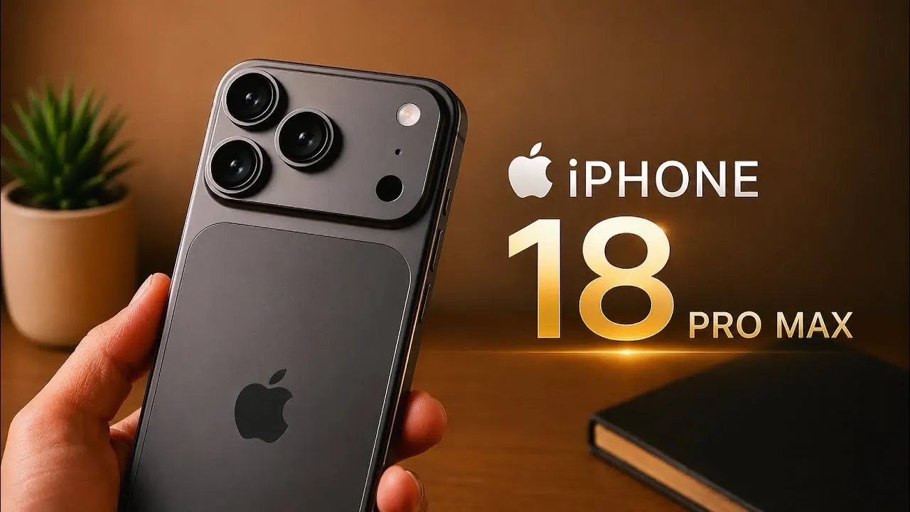 Gros plan sur le nouveau module caméra iPhone 18 Pro