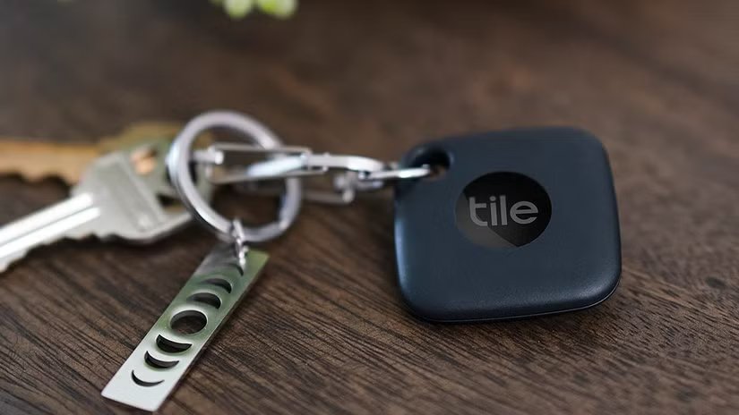 Tile Mate sur les touches