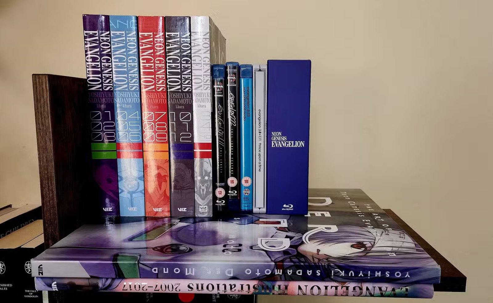 Une collection complète des principaux médias de Neon Genesis Evangelion.