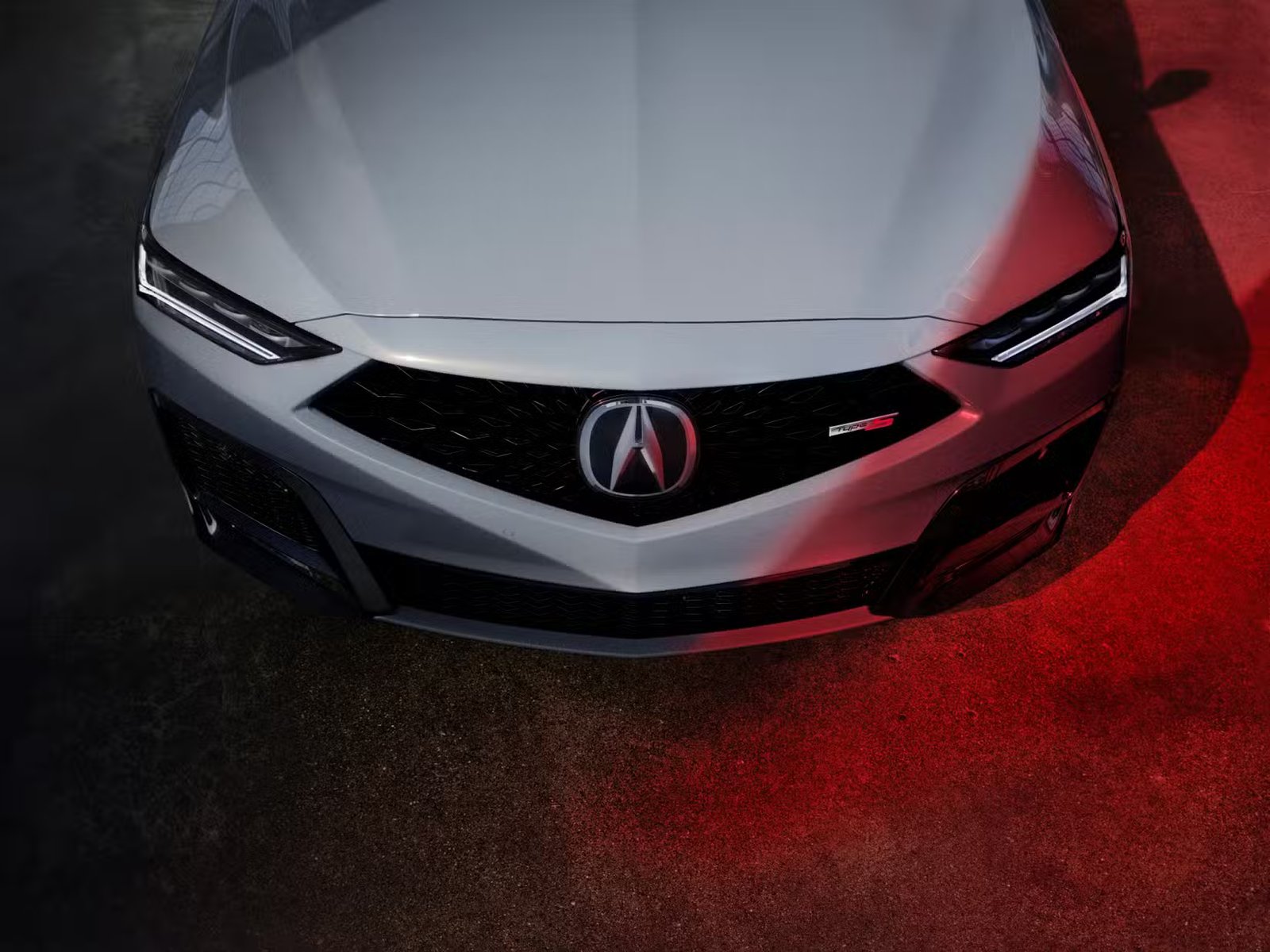 Gros plan de l’avant d’une Acura MDX 2025.