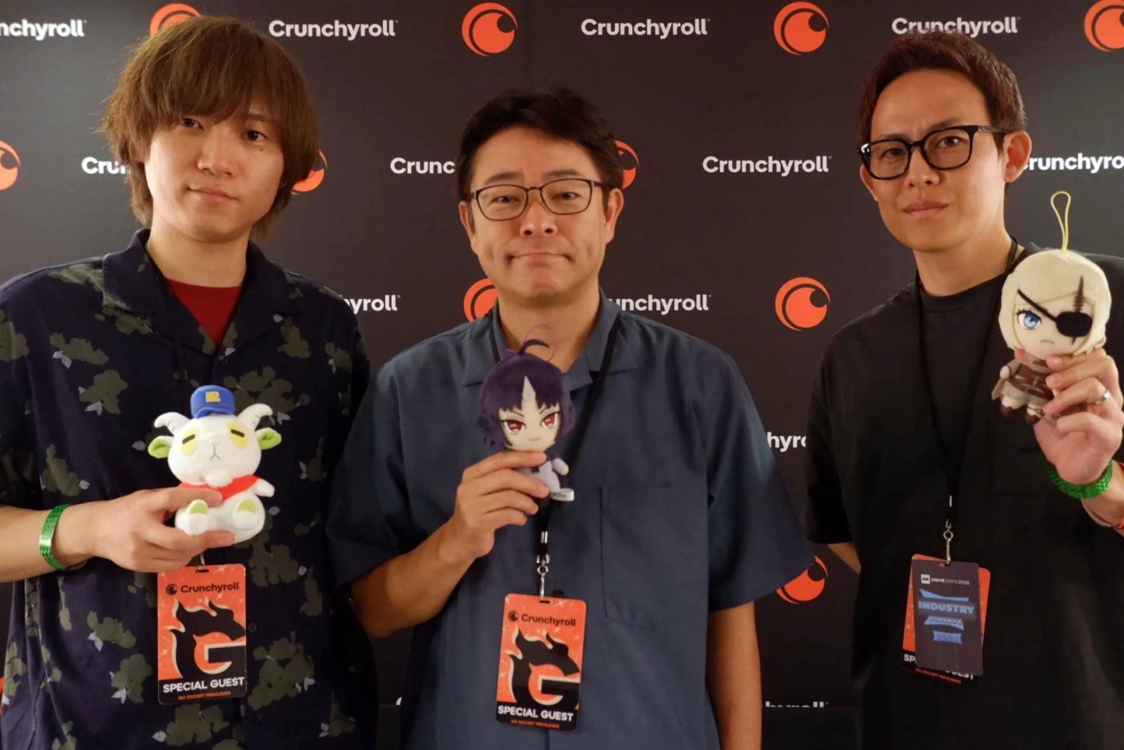 Photo sans hauteur de Kiyotaka Taguchi, Seiichiro Kuriyama et Kosuke Arai