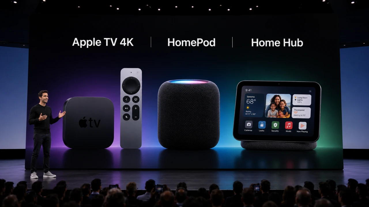 Apple TV, HomePod et nouveau Home Hub 