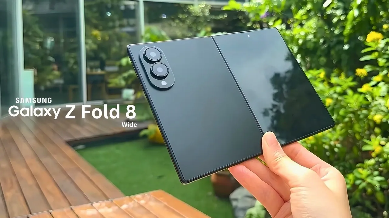 Le Samsung Galaxy Z Fold 8 doté d’un écran extérieur plus large.