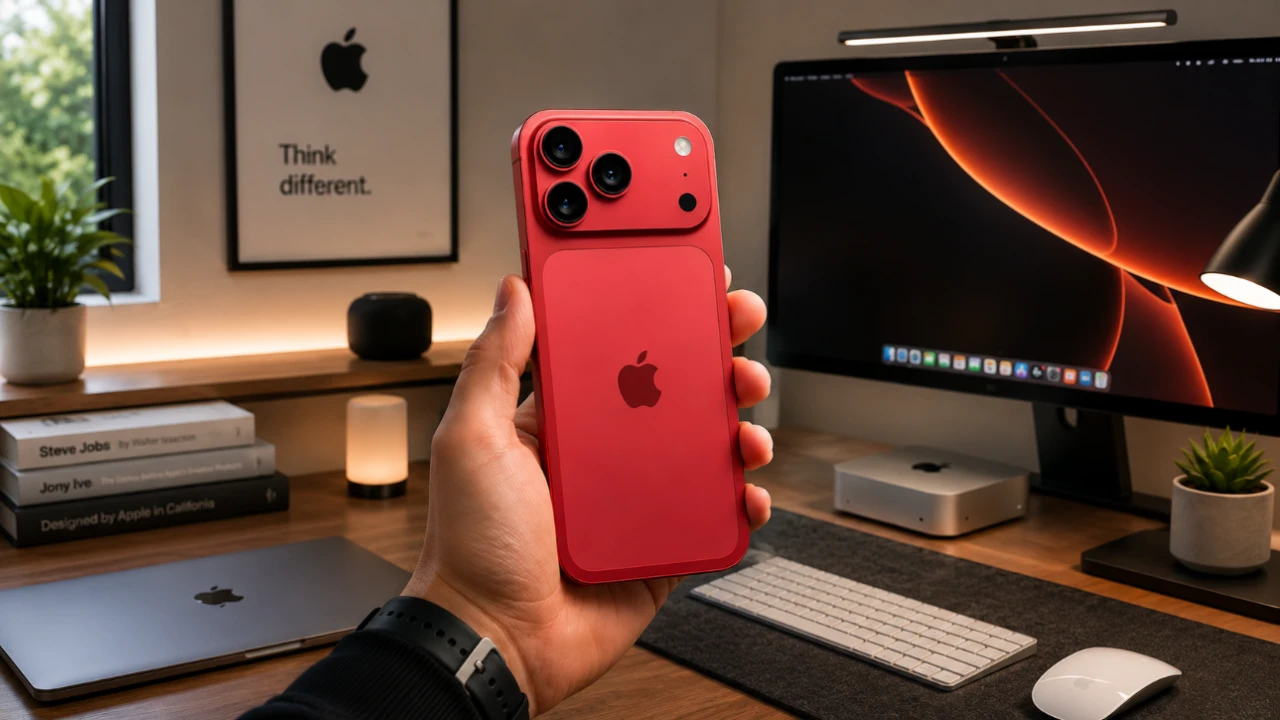 Conception de l'iPhone 18 Pro