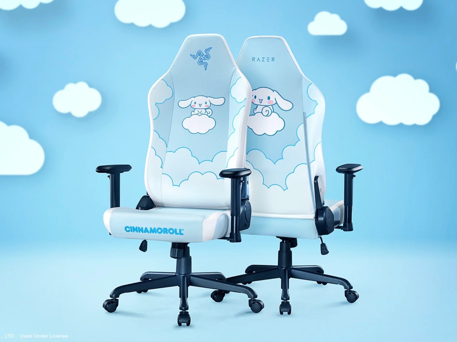 Chaise de jeu Razer Iskur V2 X Newgen Cinnamoroll Edition