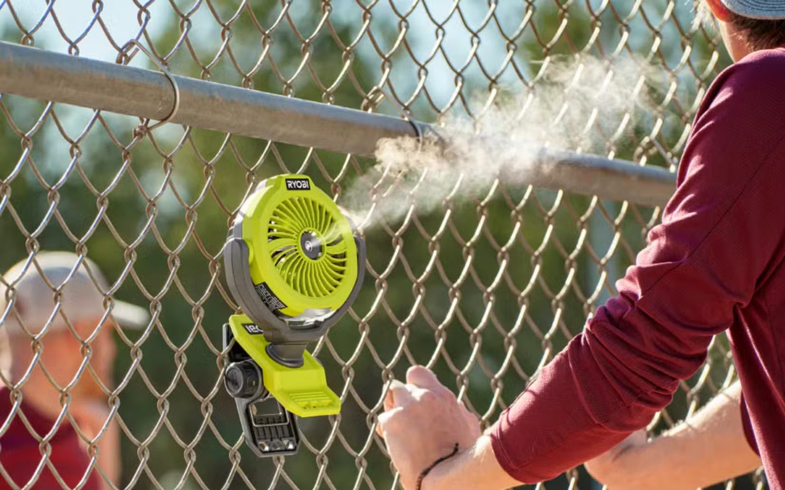 Ventilateur à clip de brumisation Ryobi