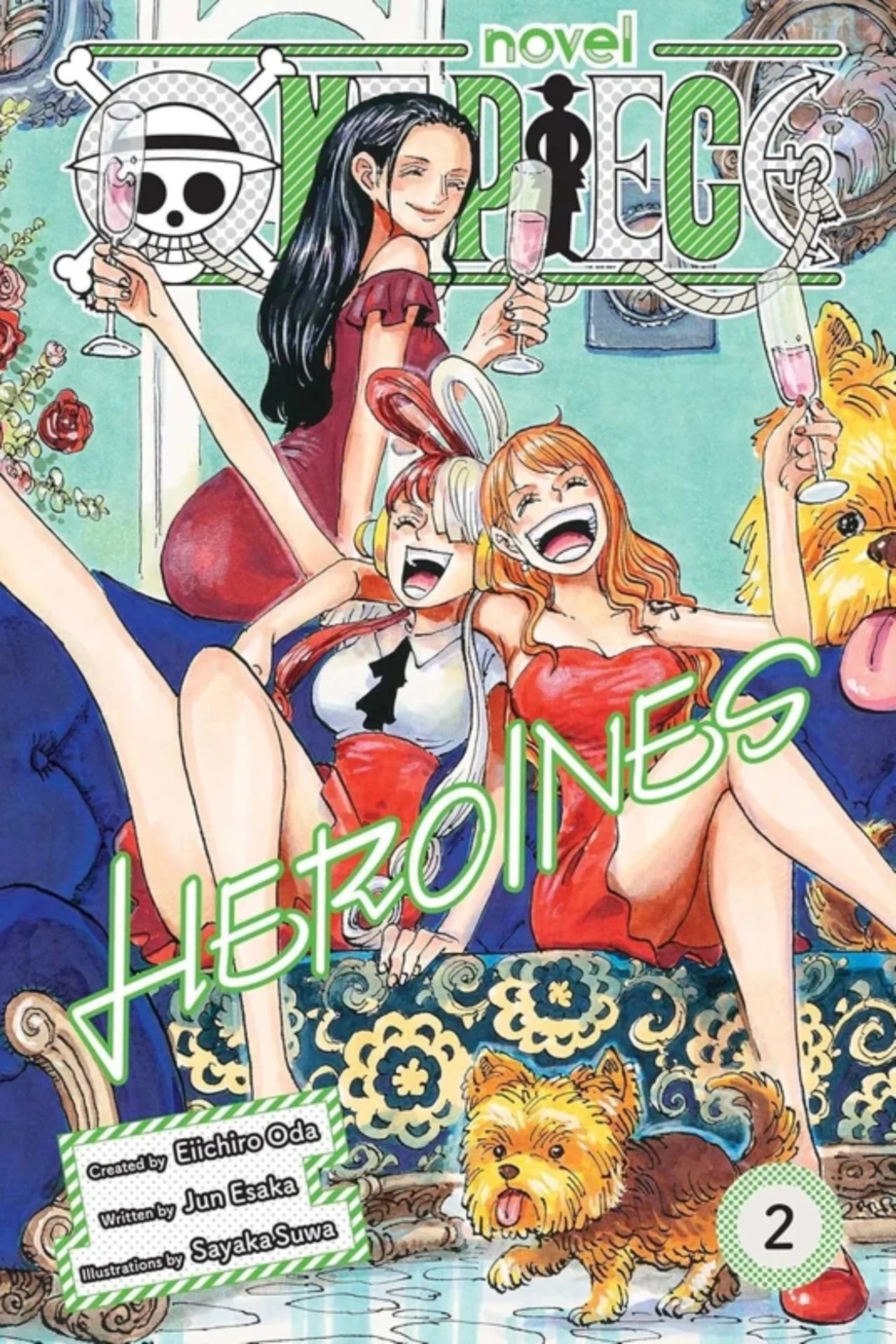 Couverture du tome 2 de One Piece Heroines.