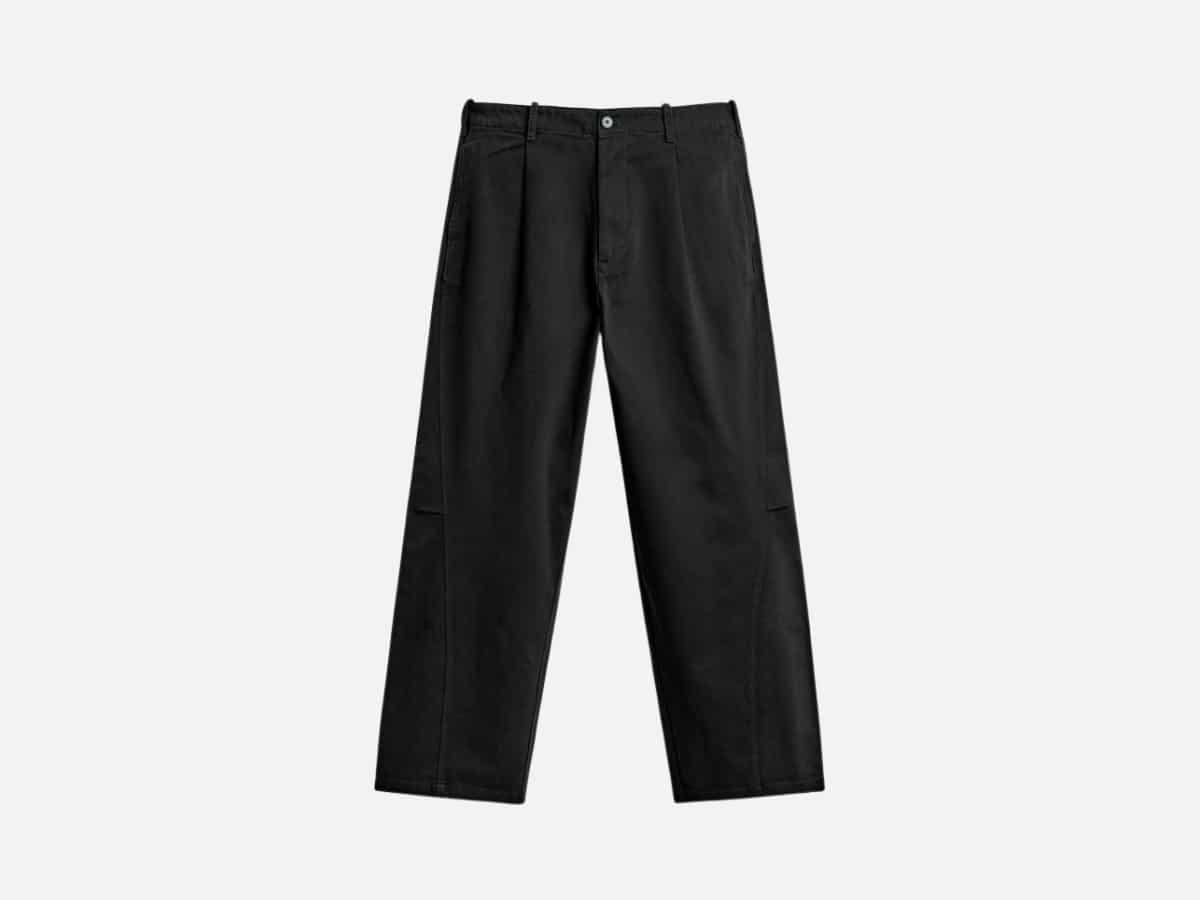 Pantalon plissé coupe ballon décontracté Zara