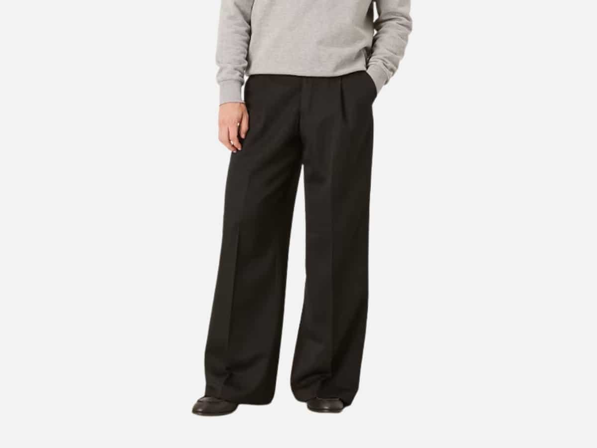 Asos - Pantalon ample plissé élégant