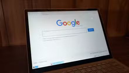 Google DNS ouvert sur Firefox. 