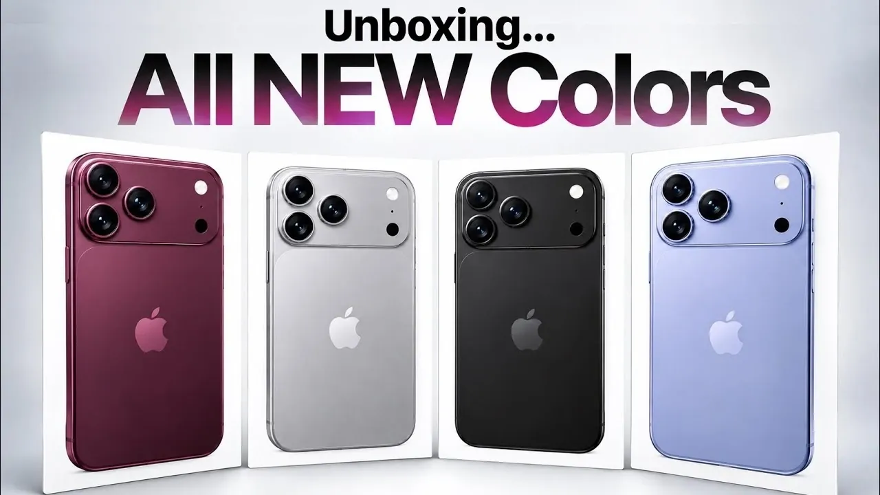 Déballage du nouvel iPhone 18 Pro Max avec son câble de chargement inclus.