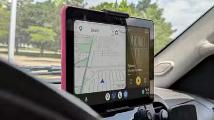 Android Auto sur la tablette Amazon Fire.