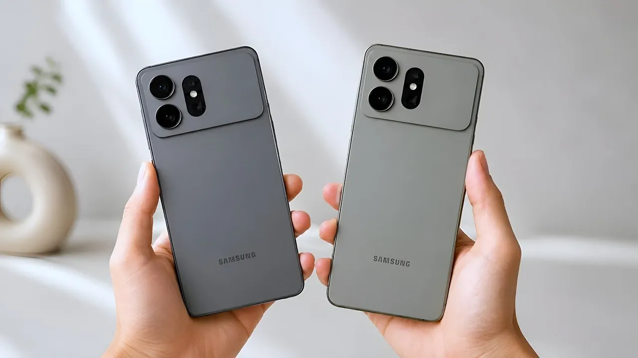 Une maquette de l’îlot de caméra du Galaxy S27 Ultra, selon la rumeur.