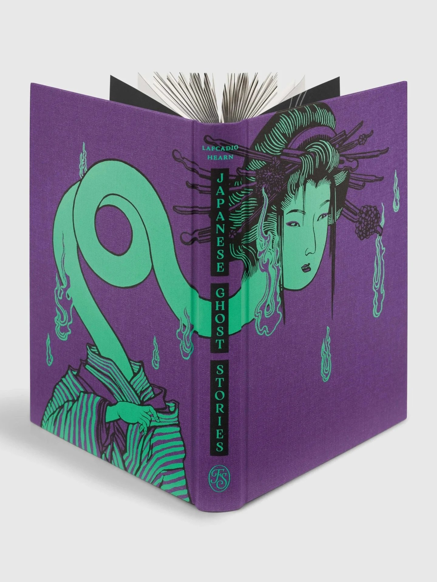Visuel clé du livre d'histoires de fantômes japonais.
