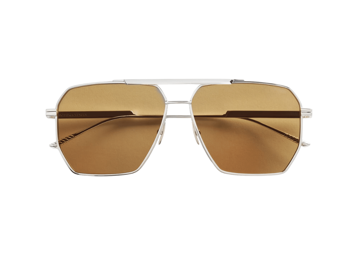Lunettes de soleil aviateur classiques Bottega Veneta