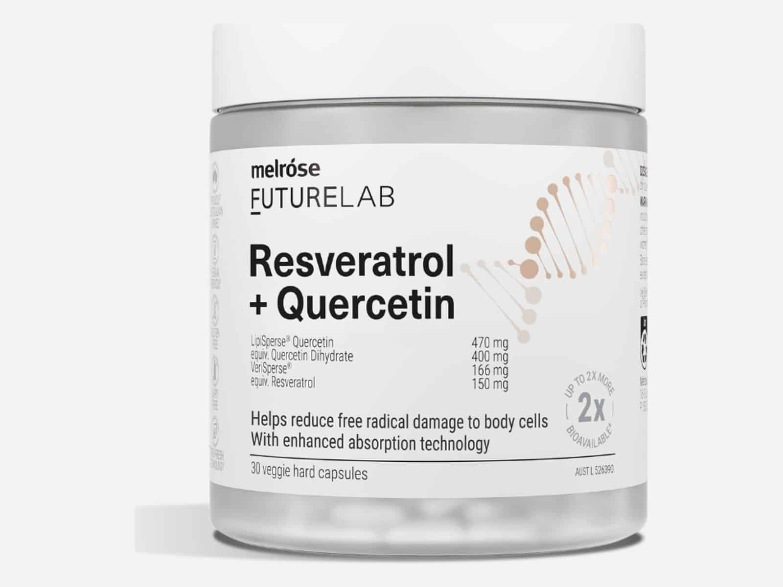 Resvératrol + Quercétine | Melrose FutureLab