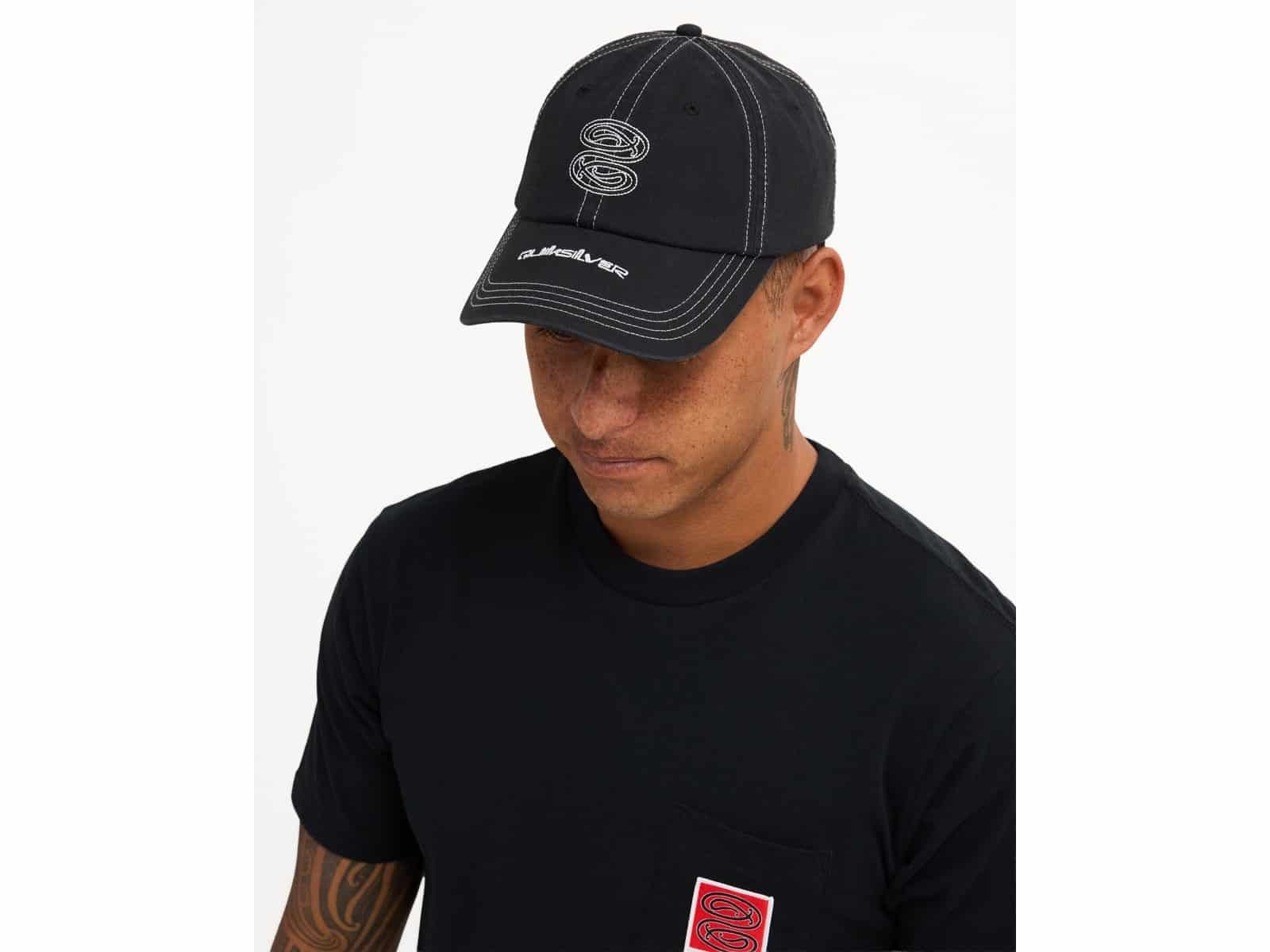 Quiksilver - Tuna Heke - Casquette à bride arrière - Noir