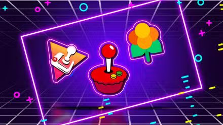 Logos Batocera contre RetroPie contre Lakka côte à côte dans un décor de joueur rétro.