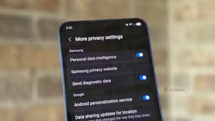 Paramètres de confidentialité du Samsung Galaxy